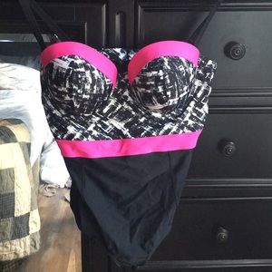 Torrid size two One-piece bathing/swim suit